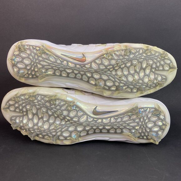 Nike Alpha Huarache 6 Elite LAX-Men\'s Sz 13-White Opalescent Cleats- 923422-115 main image 7